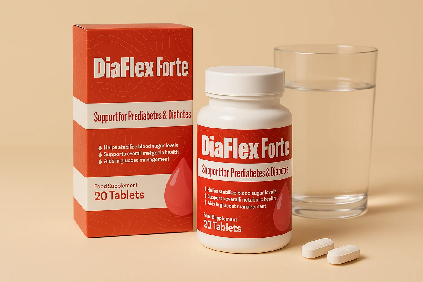 DiaFlex Forte — 20 tabletek × 500 mg, Produkujemy we Włoszech